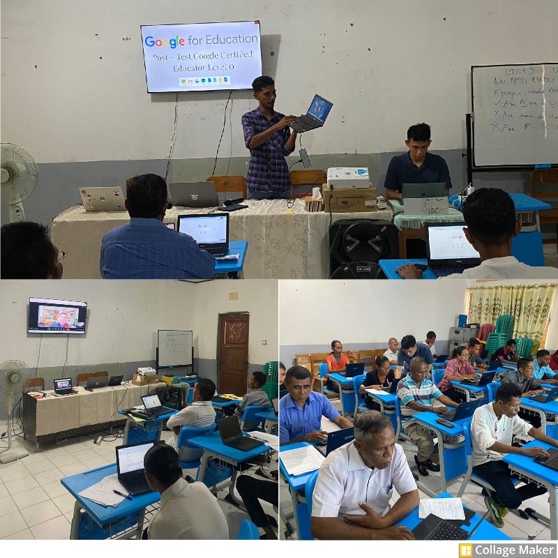 PROGRAMA ESKOLA PRÉ-REFERÉNSIA GOOGLE: FORMASAUN NÍVEL 0 KOMPLETA IHA EBC 3 MAUBARA